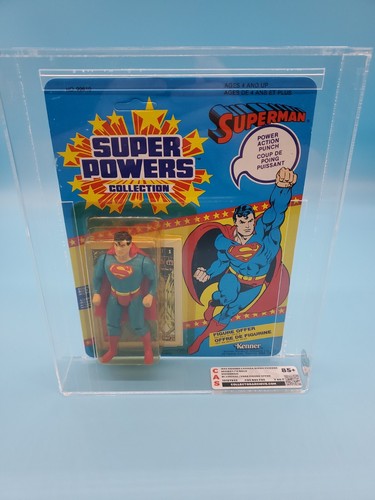 CAS 85+ 1984 KENNER CANADA SUPER POWERS SUPERMAN SERIES 1 12