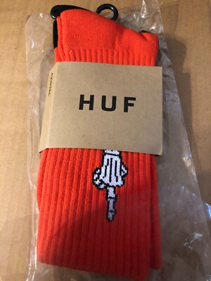 HUF X TODD FRANCIS CREW SOCKS - ORANGE