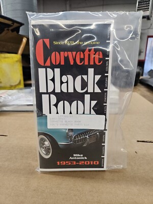 BRAND NEW 1953-2010 Corvette THE GENUINE CORVETTE BLACK BOOK, MICHAEL ANTONICK