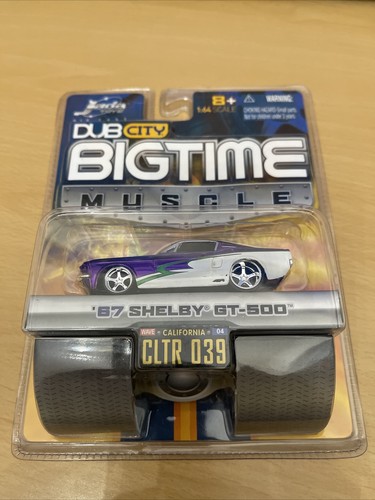 Jada Toys Dub City BIGTIME Muscle 1967 '67 SHELBY GT-500 Purple CLTR 039 H15 Jada Toys Dub City BIGTIME Muscle 1967 '67 SHELBY GT-500 Purple CLTR 039 H15