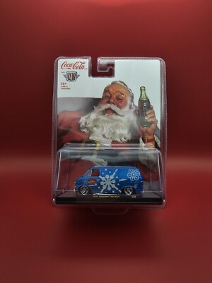 M2 MACHINES 2024 COKE CHRISTMAS SANTA SK09, 1971 CHEVROLET VAN G10