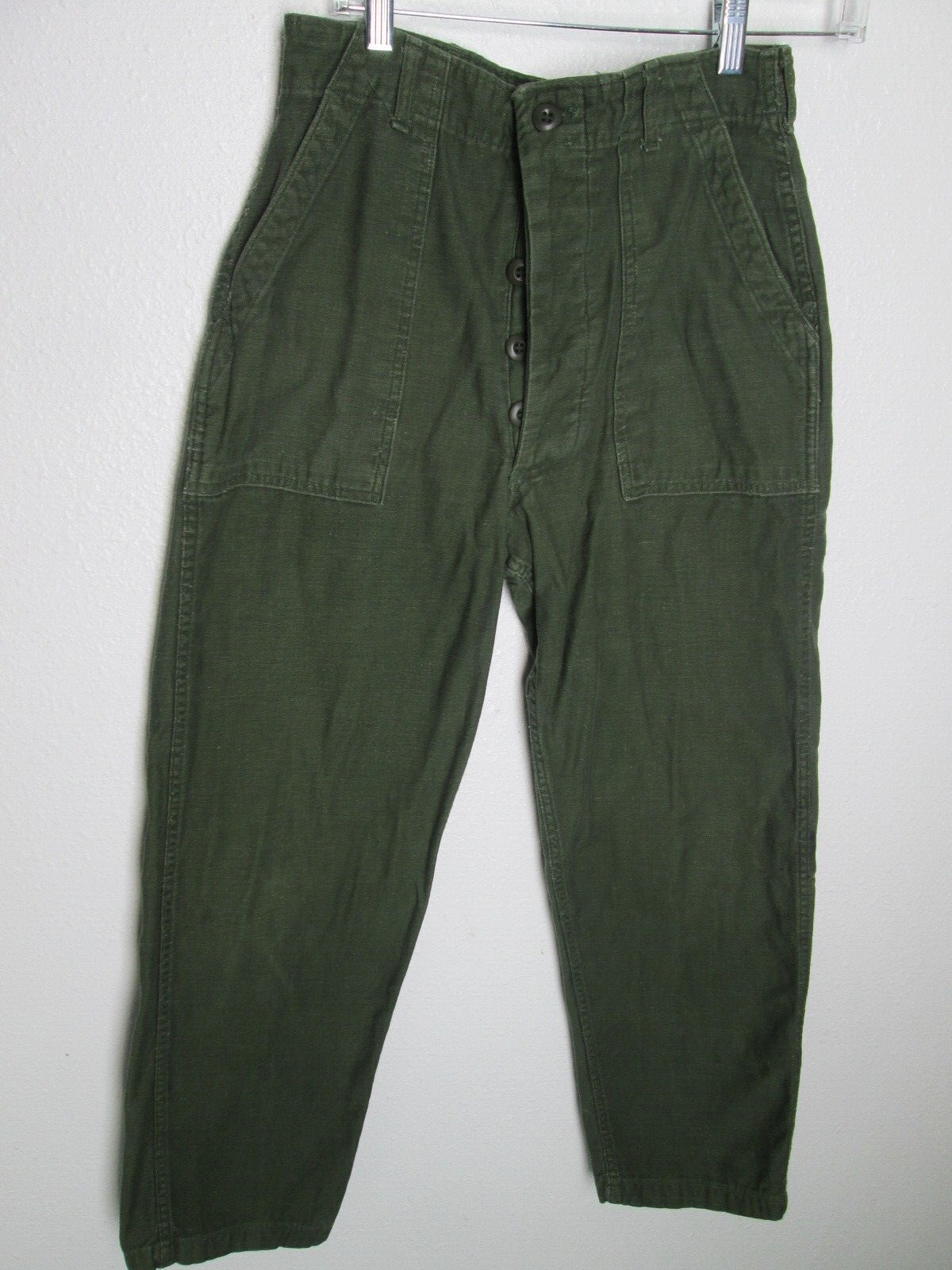 Vietnam Era vtg Cotton Sateen Utility Pant 1972 US Army