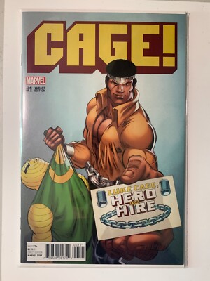 CAGE #1 NM Classic Retailer Incentive Variant - MARVEL 2016