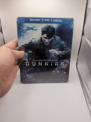 Dunkirk Bluray/DVD Steelbook Brand New
