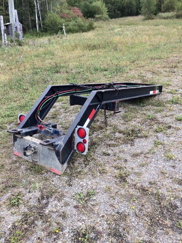 BWS Manufacturing Apparatus To Haul Tagalong Trailer With Any Highway Tractor