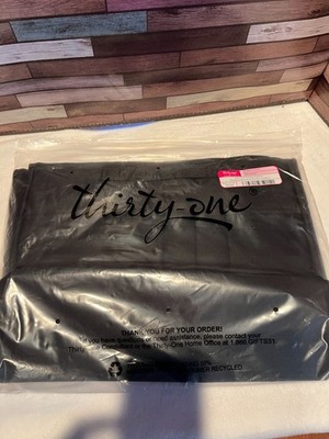 New Thirty-One Commuter Tote Bag Organizer in Black