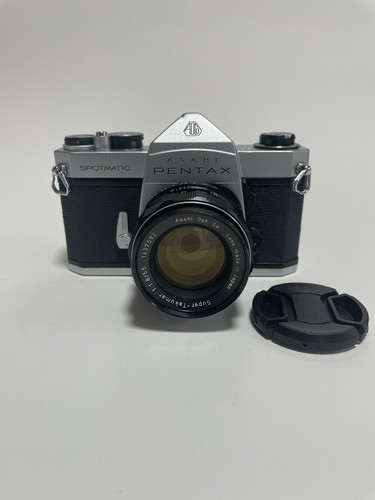 ASAHI PENTAX SPOTMATIC 3899222 Silver Super-Takumar F1.8