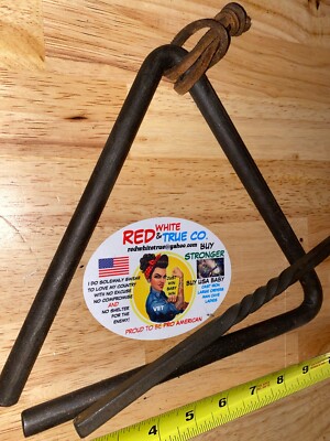 Cowboy Dinner Bell Solid Metal Patina Finish Western Yellowstone Kevin Costner 