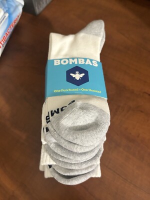Bombas Vintage Style Stripe Calf Socks 4 Pack Size L