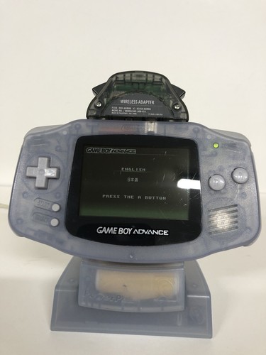 Gameboy Advance With Power Pak Charger And Wireless Adapter