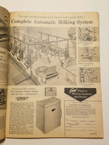 1961 Sears Roebuck Suburban Farm Supplies & Fencing Catalog Vintage
