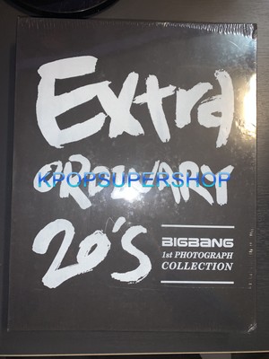 BIGBANG Extraordinary 20’s Big Bang Extraordinary 20's Photobook First Press New GD TOP