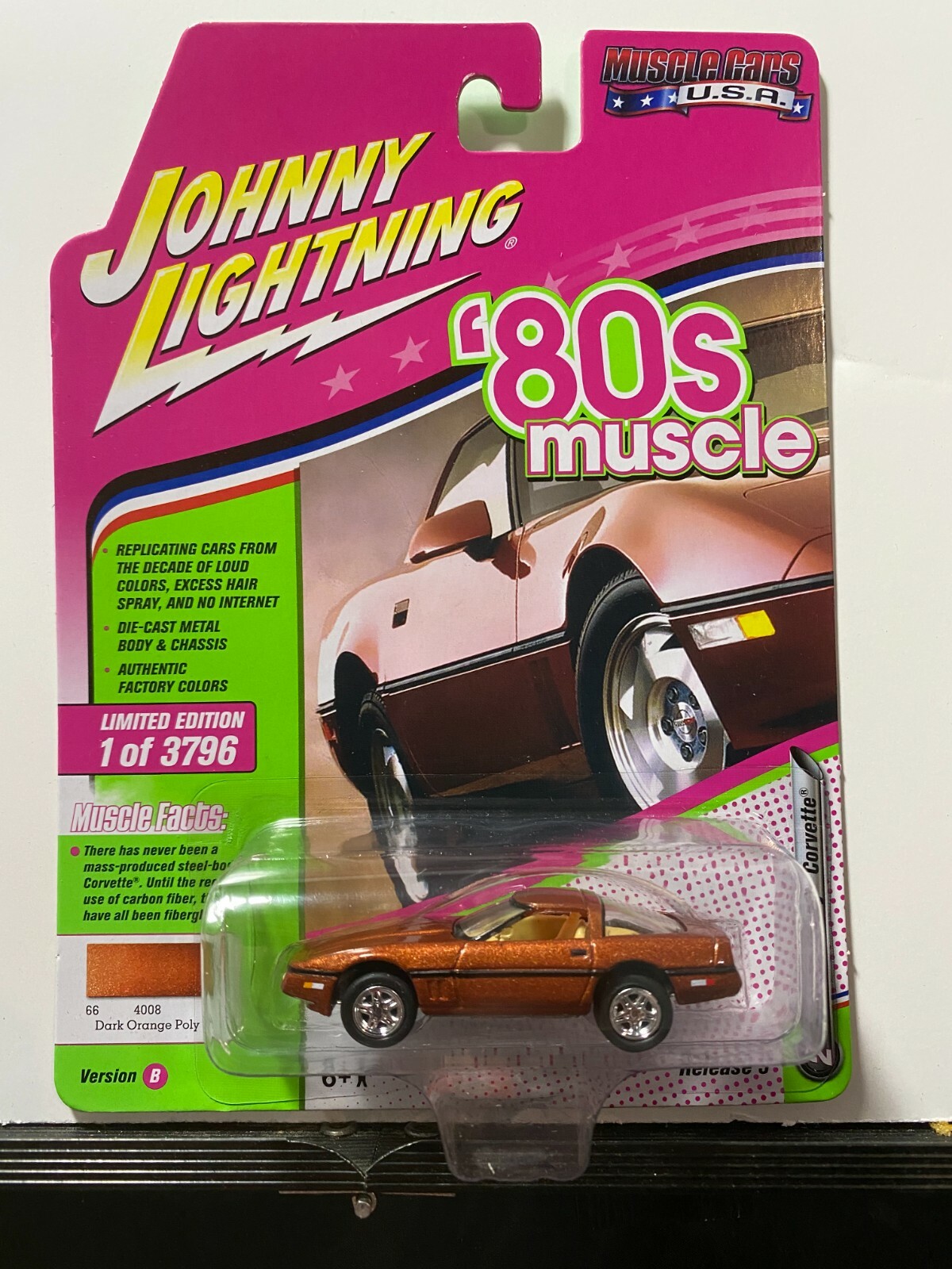 ミニカー Johnny Lightning 1966 Chevy Corvette m34413126802_1.jpg
