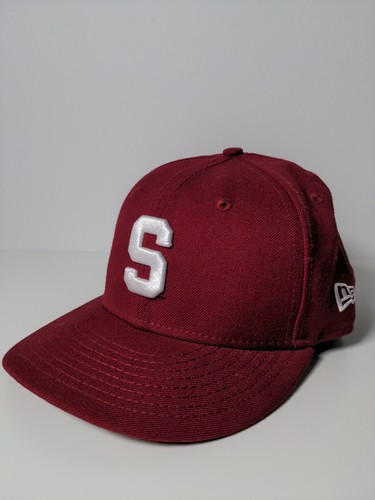 美品！NEWERA  NCAA  STANFORDCARDINAL  7 5/8 Stanford Cardinal New Era Fitted Cap Hat Size 7 1/8 NCAA