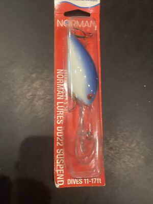 Norman DD22 Suspends Blue On White