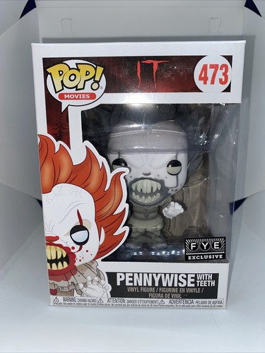 Funko POP! Pennywise with Teeth #473 FYE Exclusive Gray eyes