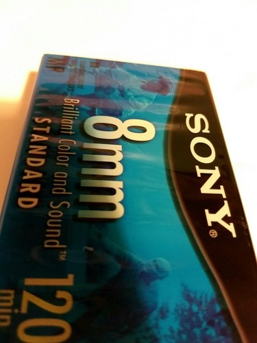 Sony 8mm Standard 120 min P6-120MPL Video Cassette Tape - NEW - SEALED *