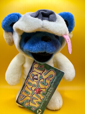GRATEFUL DEAD BEAN BEAR - BY LIQUID BLUE - ''SUGAR WAGS'' BEAR - NWT - RARE