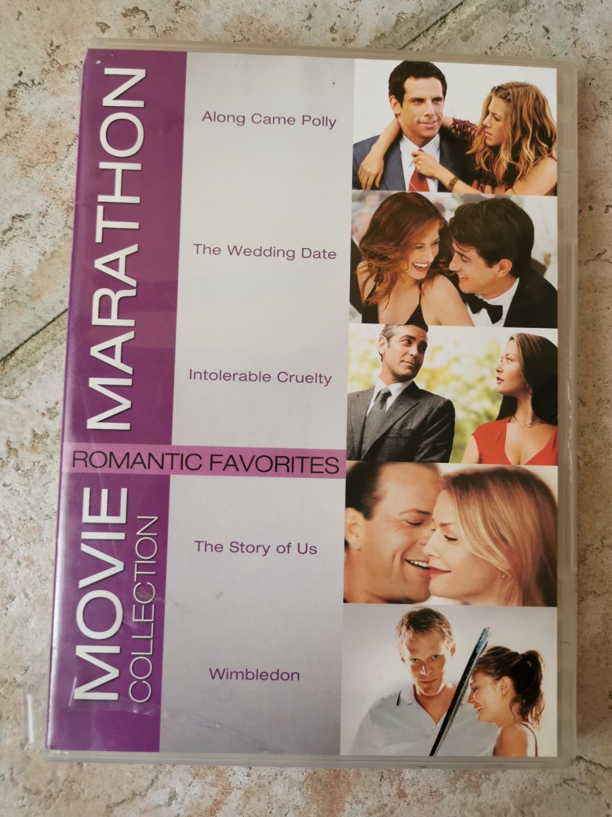 Movie Marathon Collection - DVD - 5 Romantic Favourites - 3 Discs English
