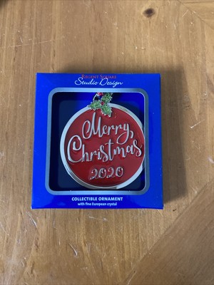 2020 MERRY CHRISTMAS REGENT SQUARE STUDIO DESIGN ORNAMENT