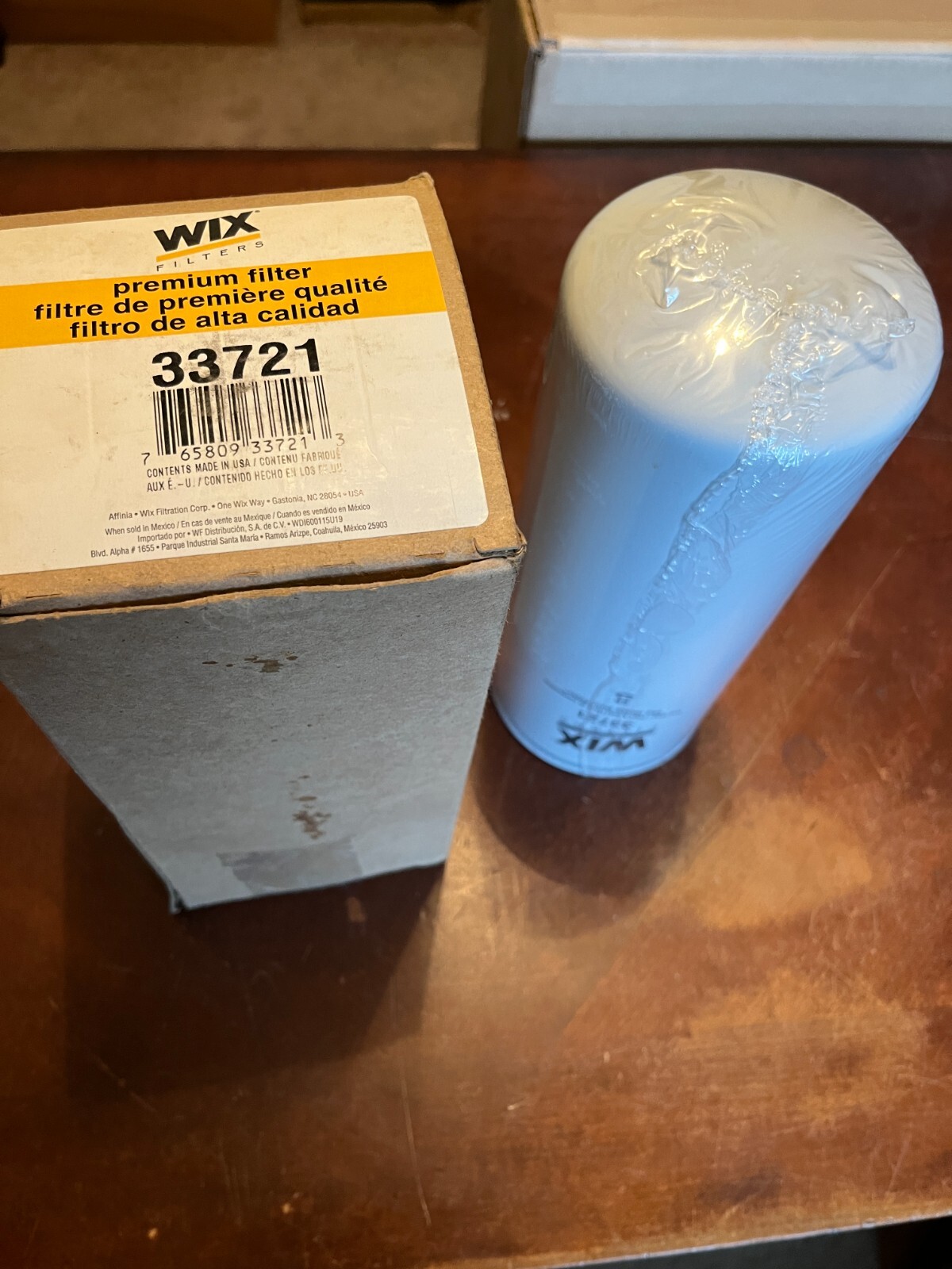 33721 Wix Fuel Filter 2006-2016 MACK CHU, CXU, GU7, GU8, LEU, MRU, TD700 33721 Wix Fuel Filter 2006-2016 MACK CHU, CXU, GU7, GU8, LEU, MRU, TD700