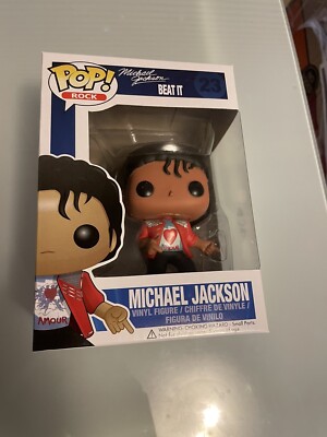 Funko Michael Jackson Beat It #23 Pop Rocks 2011 Vinyl Figure Mint Pop Stack