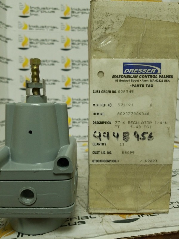 Masoneilan Control Valves Surplus Industrial Equipment