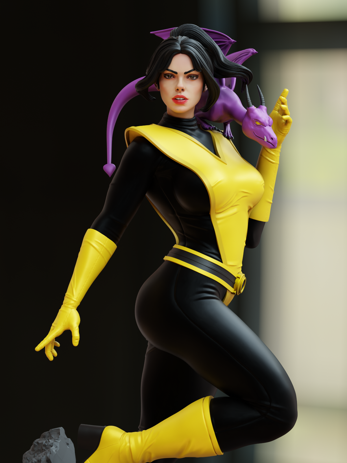 Kitty Pryde 3D Digital Model,STL 3D Model File, 3d print file + NSFW