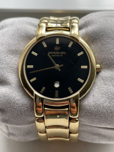 Raymond Weil Men's 5340 18k Gold electroplated,water Raymond Weil Men's 5340 18k Gold electroplated,water