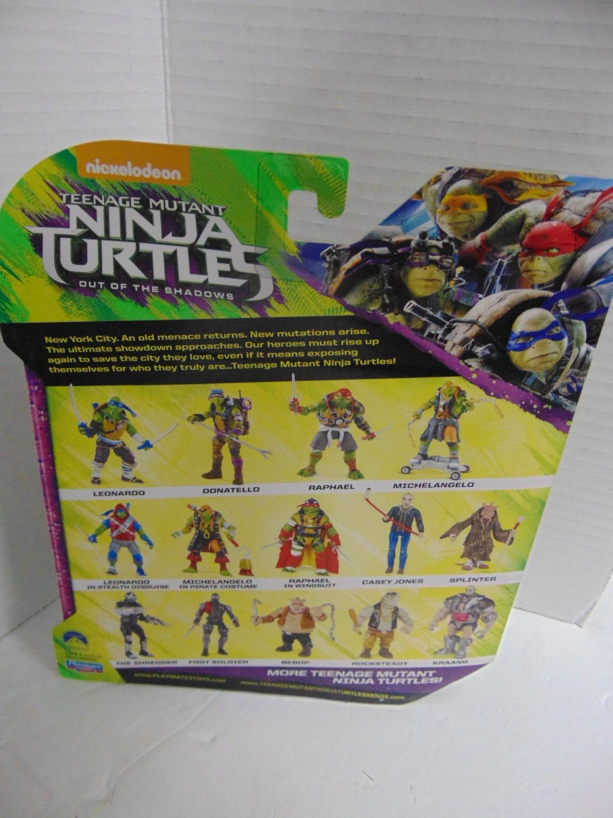Teenage Mutant Ninja Turtles - Nickelodeon - Michelangelo Out Of The Shadows