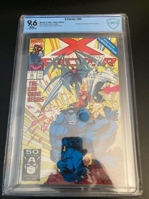 X-FACTOR #65 **CBCS 9.6** (Marvel/1991) White Pgs. (  CGC)