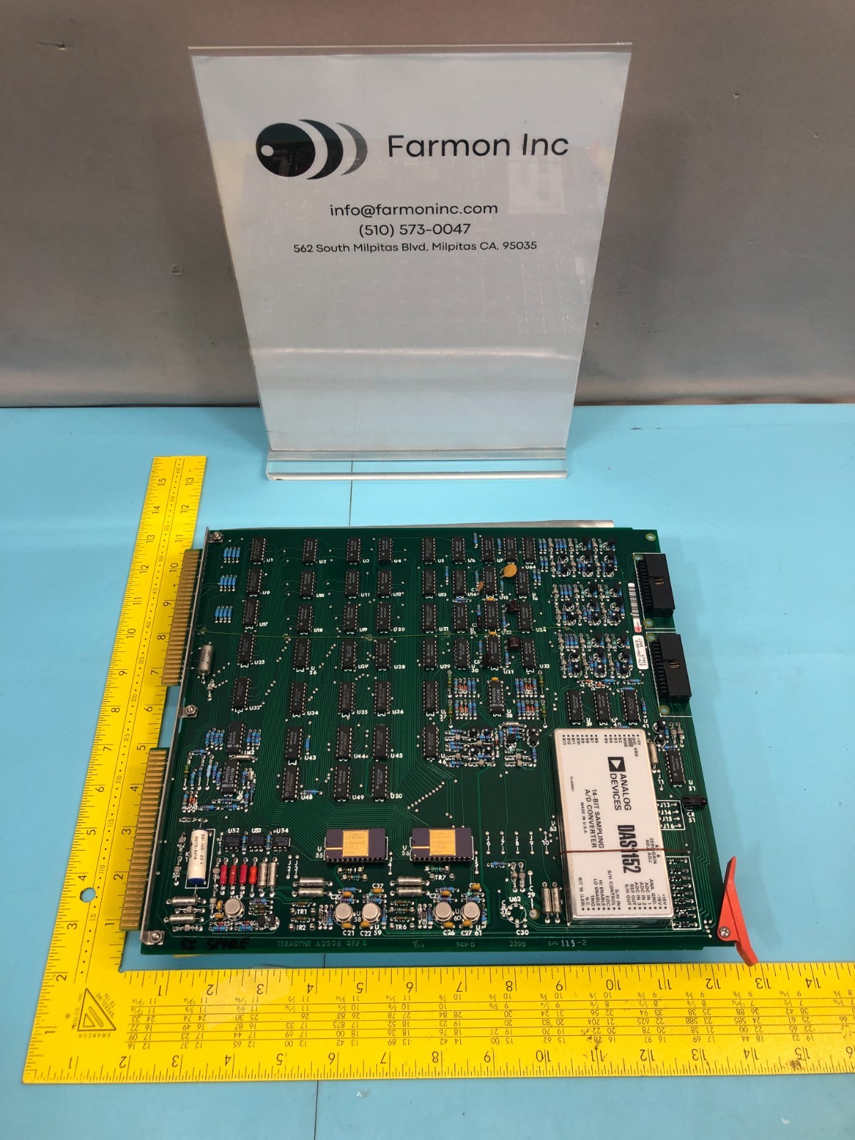 TERADYNE AD206 PCB, CIRCUIT BOARD, 879-206-00, 193277