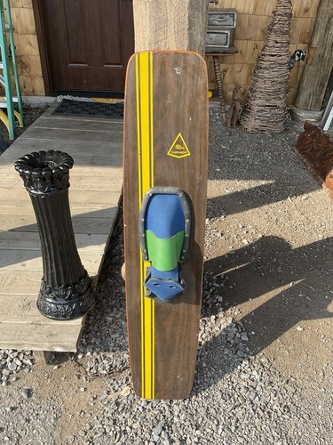 Vintage Lake Region Old School Trick Water Ski Good Rubber
