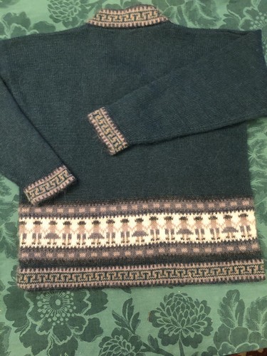 Alpaca Sweater From Peru Sz 6 Unisex Kids
