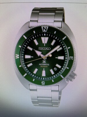 watch men automatic Seiko Prospex Green Dial   Especial Edition New beautiful