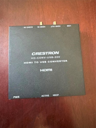 Crestron HD-CONV-USB-300 USB Converter with HDMI and Analog Audio Input