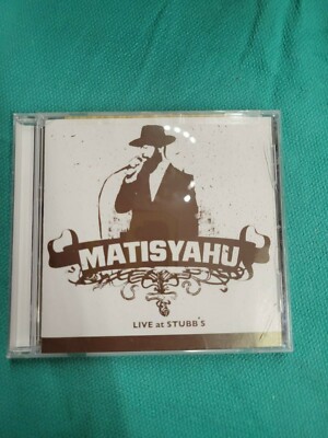 MATISYAHU LIVE AT STUBBS   CD