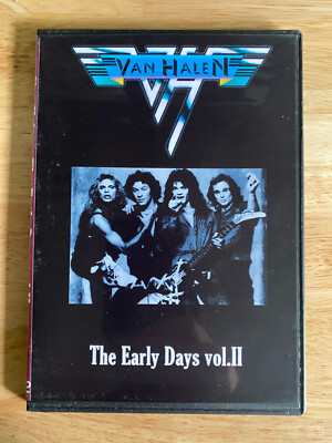 Van Halen - The Early Years Vol.II DVD Live Eddie Alex David Lee Roth