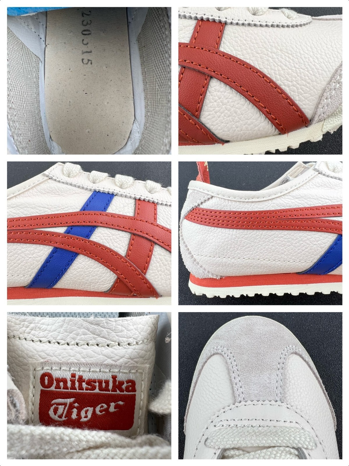 Pre-owned Onitsuka Tiger Authentic  Mexico 66 Classy Sneakers Brand W/box Unisex In Blue