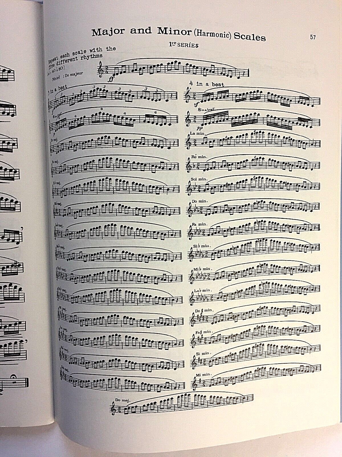 Selected Progressive Studies For Flute Etudes Scales Arpeggios Voxman Cavally