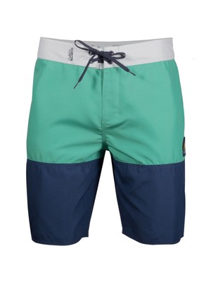Мужские шорты SALT LIFE Sunray Green Athletic Fit, впитывающие влагу, талия 40