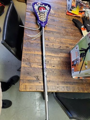 Stx AVA Lacrosse Stick Purple/Silver