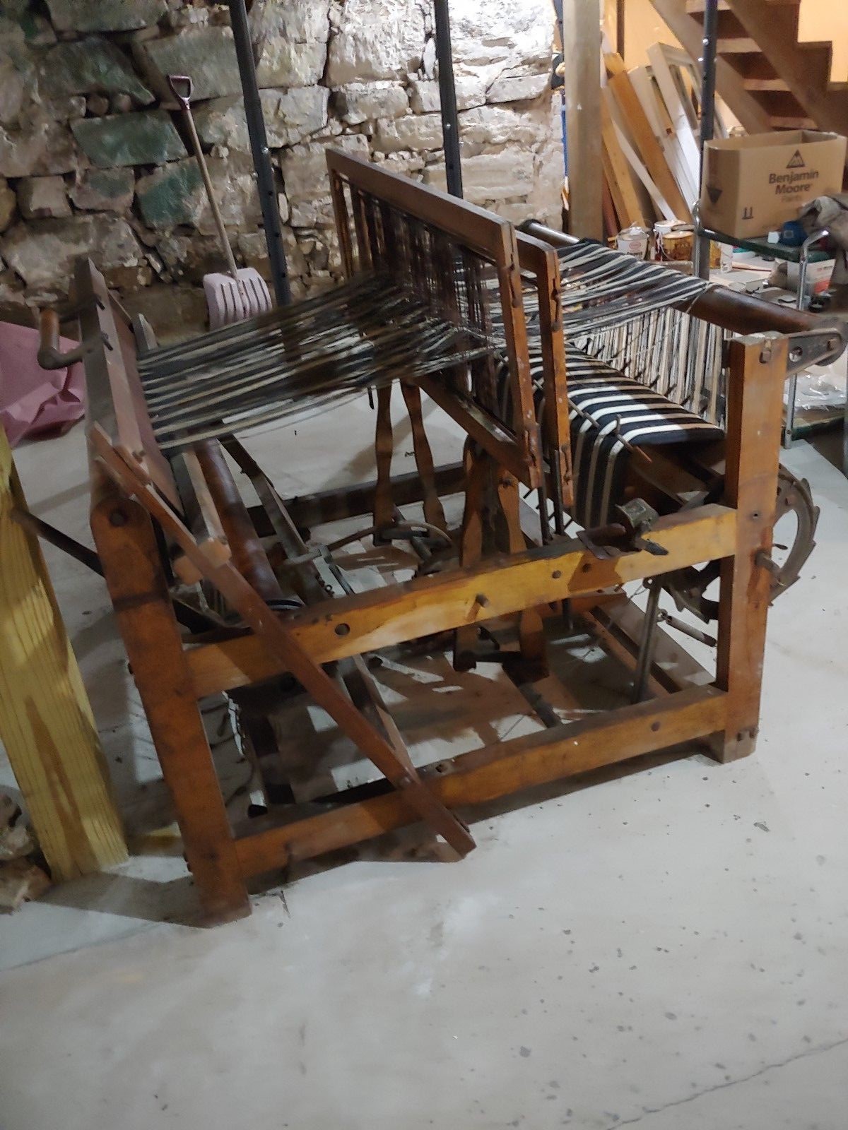 Vintage Weavers Friend Floor Loom Newcomb 2 Shaft Working!   Classic!!!