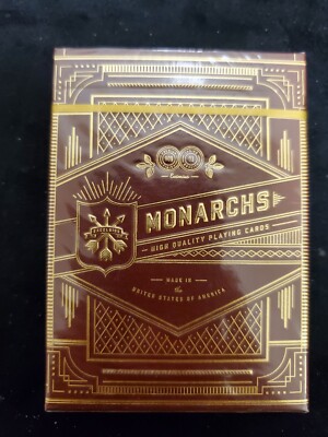 Monarch Red V2 Playing Cards