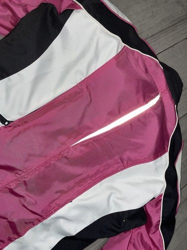 Joe Rocket Women  Motorcycle Jacket Pink Size Large Preowned