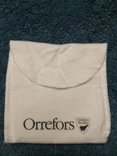Orrefors Annual Crystal Ornament 2002 Stocking Box/Brochure/Box Cover/ Pouch