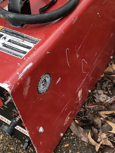 Lincoln Electric invertec v250s stick TIG welder! FOR PARTS!