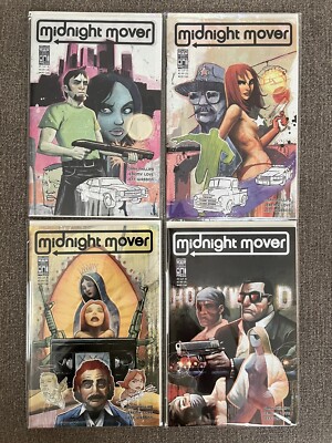 One Press Comics - Midnight Mover #s 1-4 2003 NM JP