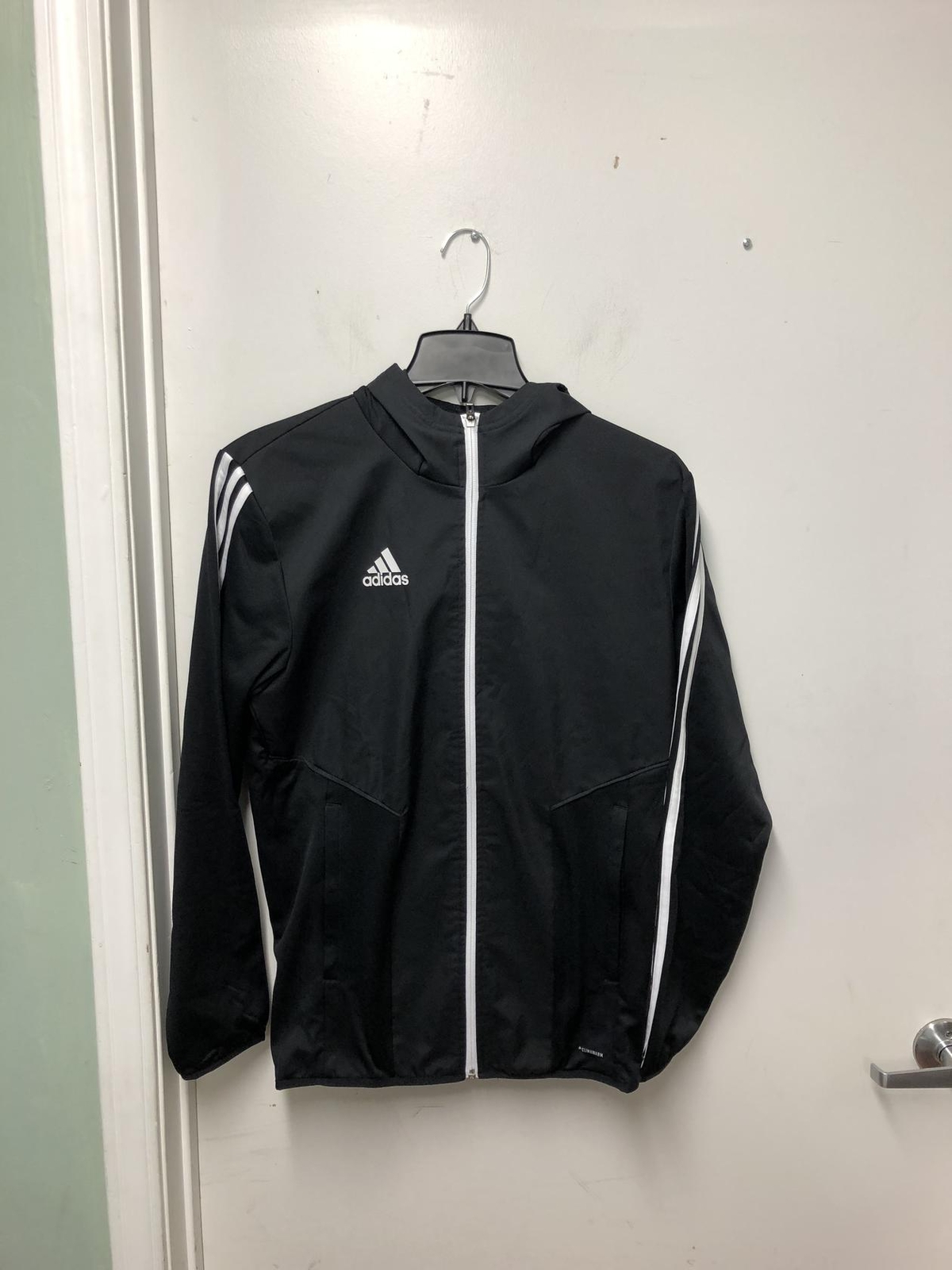 Adidas Men's Tiro 19 Climawarm Warm Jacket Black/White D95955 Size Small
