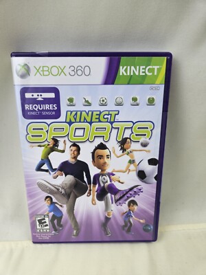 Kinect Sports -Microsoft Xbox 360- CIB SEALED Video Game 